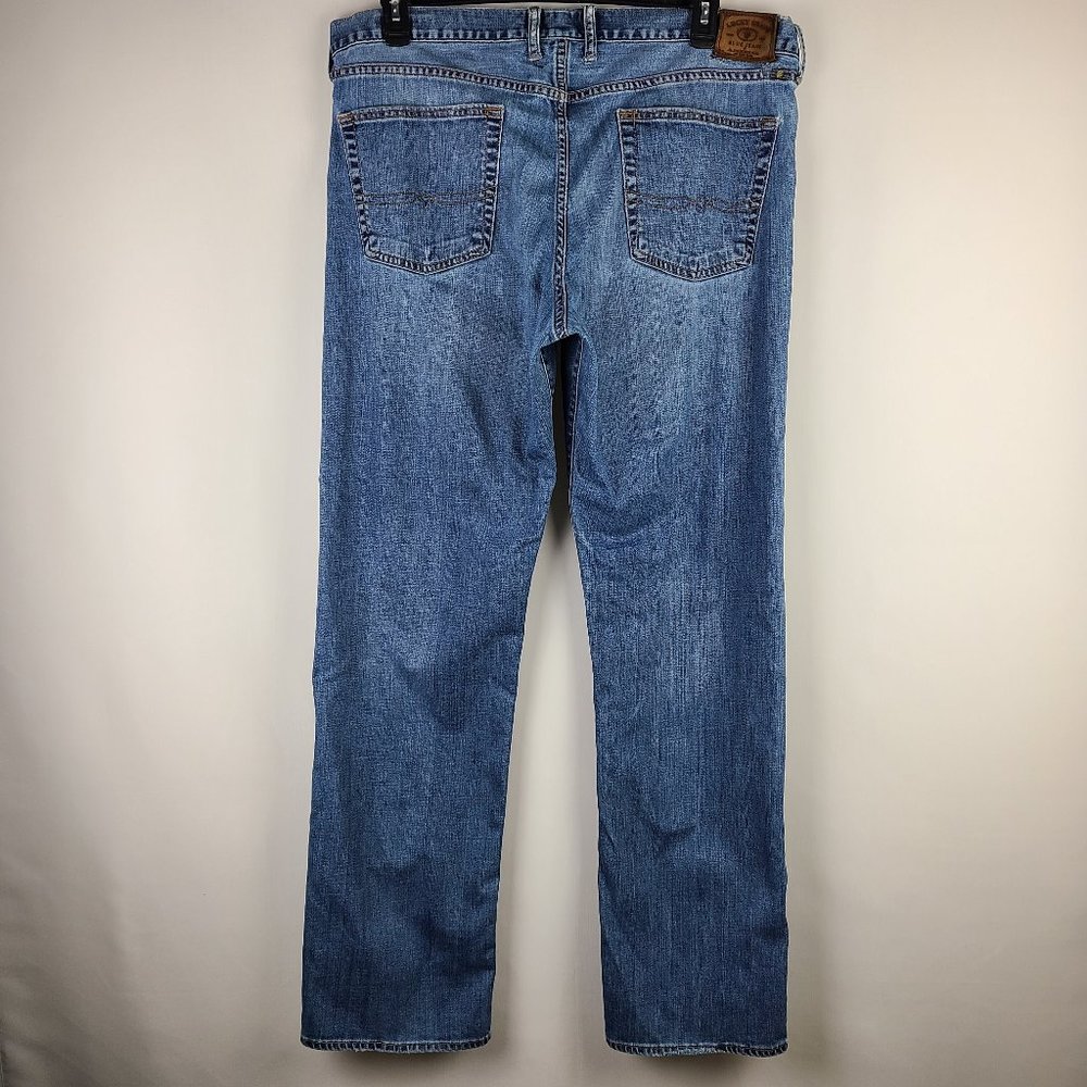 Lucky Brand 361 Vintage Straight Leather Tag Jeans